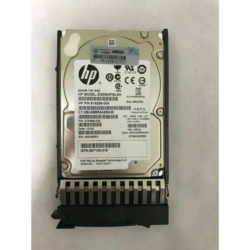 Жёсткий диск HP C8S59A 730703-001 MSA 900GB Ent 6G 10K RPM SAS 2.5 in DP HP HDD 