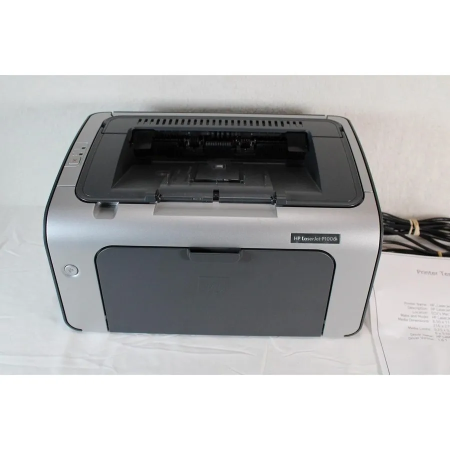 Лазерный принтер HP Laserjet P1006 CB411A Monochrome Desktop Laser Printer