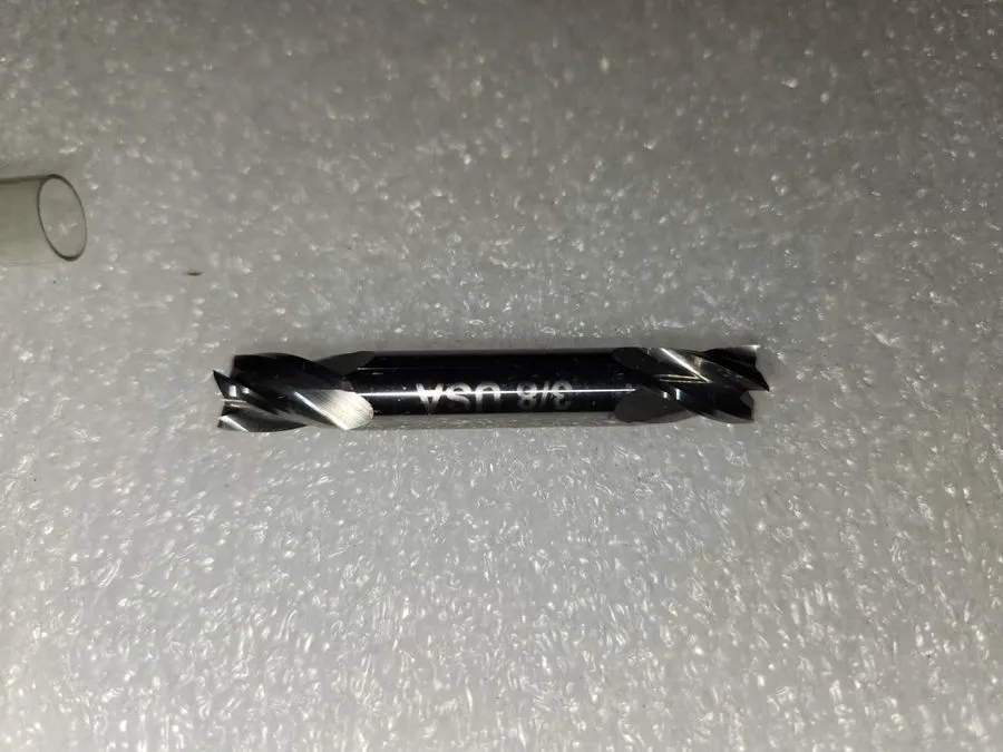 Режущий инструмент 3/8" 4 Flute Double End Carbide End Mill AlTiN Coated EMC-070 — фото лота 2