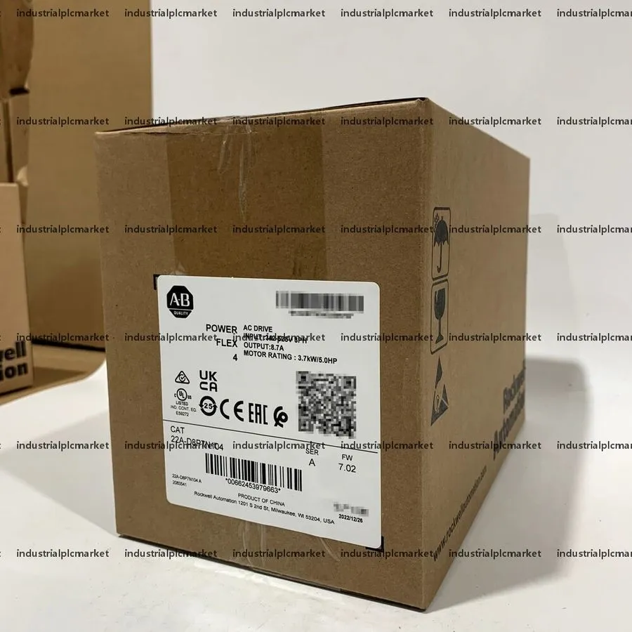 Частотный преобразователь Allen-Bradley 22A-D8P7N104 PowerFlex 4 3.7 kW (5 Hp) A
