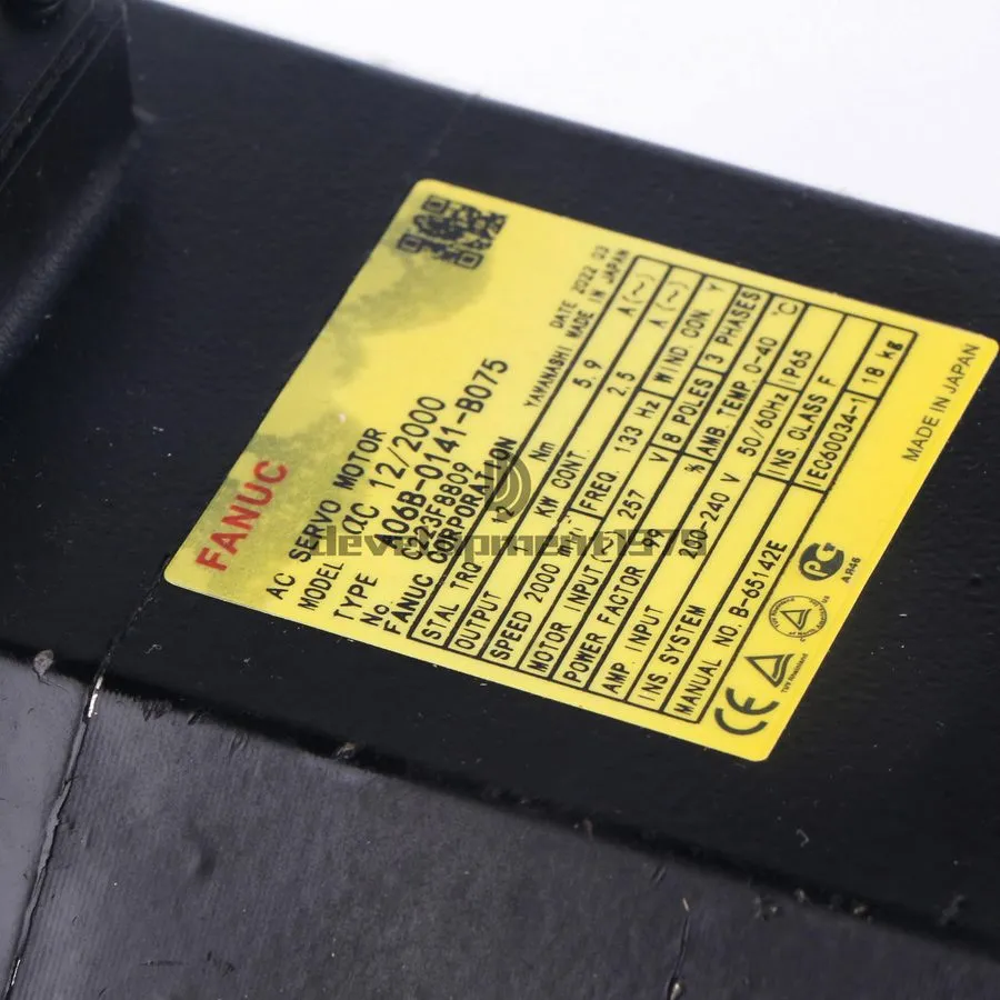 Серводвигатель Fanuc A06B-0141-B075 AC Servo Motor