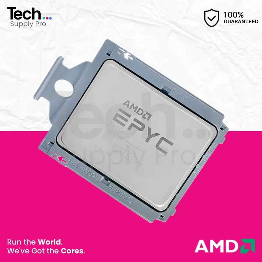 Процессор AMD epyc 7313p CPU processor 3.0-3.7ghz 16 core 128mb 155w sp3 (100-00