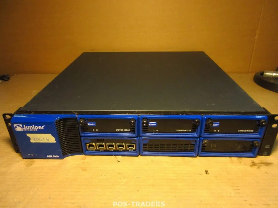 Коммутатор NSM3000 JUNIPER NETWORKS NETWORK AND SECURITY MANAGER APPLIANCE