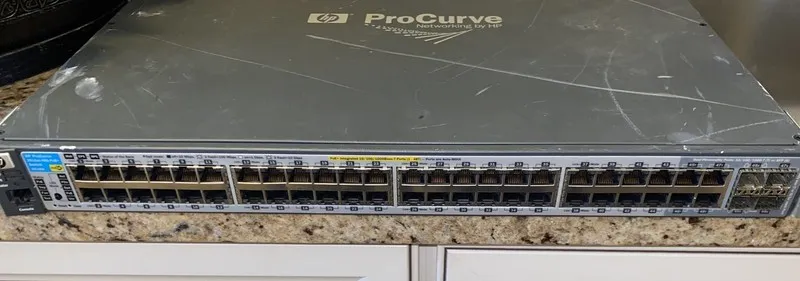Коммутатор HP ProCurve J9148A 2910AL-48G-POE+ 48 Port PoE+ Switch