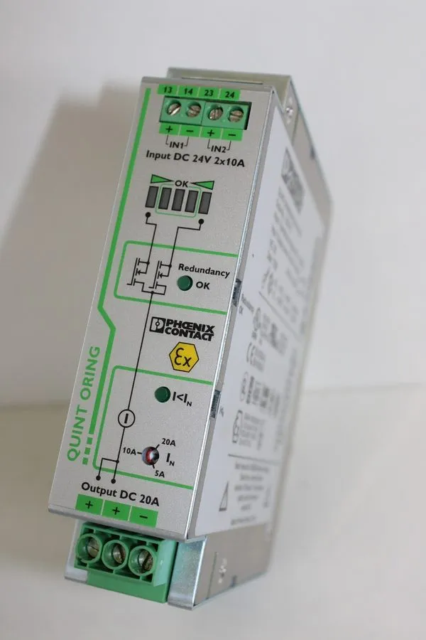 Блок питания PHOENIX CONTACT QUINT-ORING/24DC/2X10/1X20 POWER SUPPLY 24VDC 2X10A
