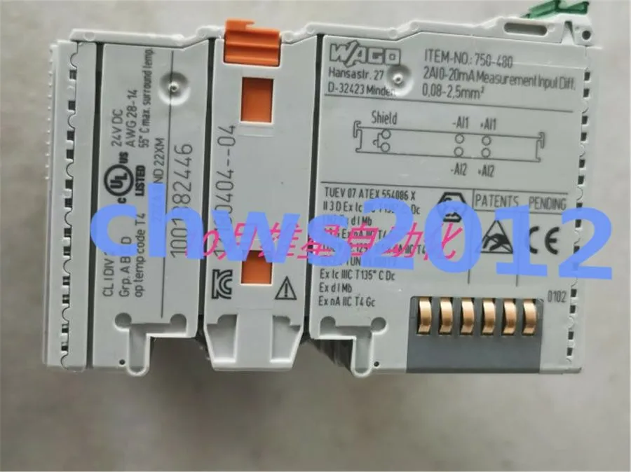 ПЛК WAGO 750-480 Buscoupler DeviceNet Module PLC Adapter