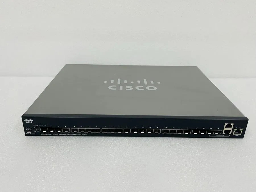 Коммутатор Cisco SG350XG-24F 24-Port 10G SFP+ Stackable Managed Ethernet Switch