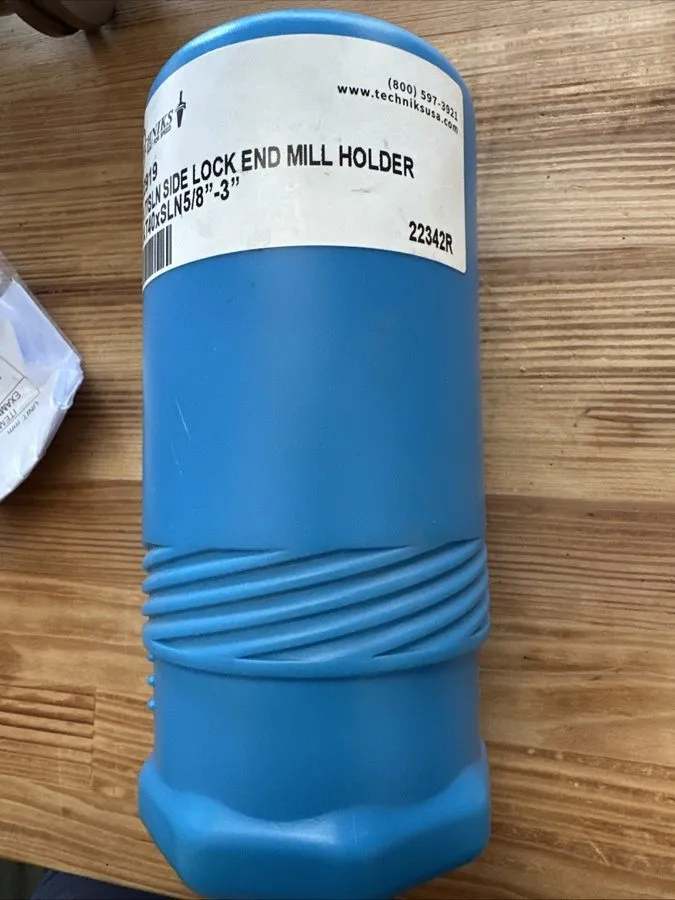 Режущий инструмент Techniks SYIC-22919 Cat 40 x SLN5/8"-3.00" End Mill Tool Hold — фото лота 1