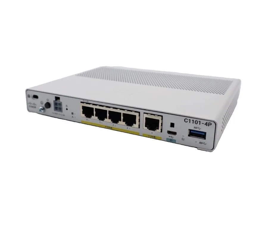 Маршрутизатор Cisco Refresh C1101-4P 4 Port Integrated Services Router