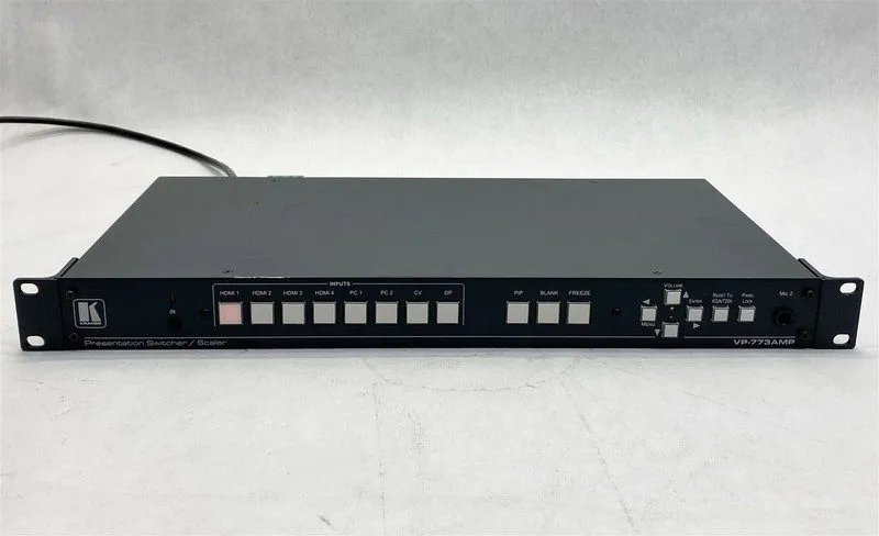 Видеокоммутатор Kramer VP-773AMP VP-773 AMP 8-Input HDMI/HDBaseT Presentation Sw