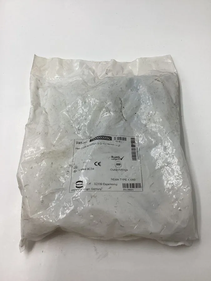 Кабель Harting M25 Cable Gland Han CGM-M M25x1,5 D.13-18mm 19000005092