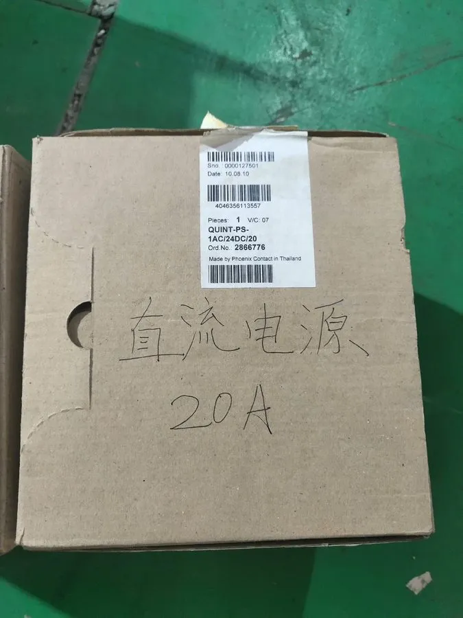 Блок питания 1Ps QUINT－PS－1AC/24DC/20 power supply 2866776 Quickly delivery