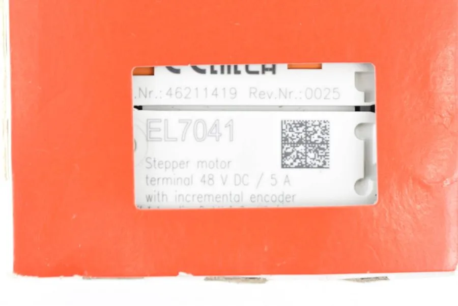 Модуль ввода-вывода Beckhoff EL7041 EtherCAT 1-Channel Stepper Motor Terminal (5