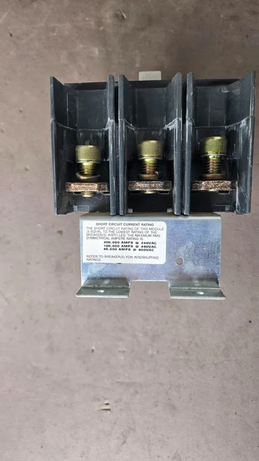 Автоматический выключатель SGHA34AT0400 General Electric 400A 480V 3P Spectra Ci — фото лота 2