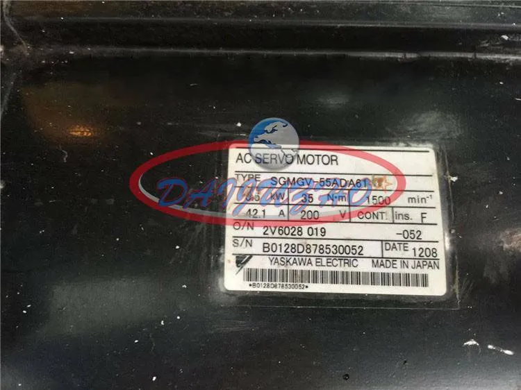Серводвигатель SGMGV-55ADA61 Yaskawa 5.5KW servo motor