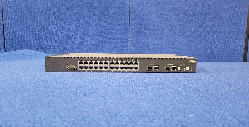 Коммутатор Dell PowerConnect 3324 24-port Managed Ethernet Switch Power Cord — фото лота 1
