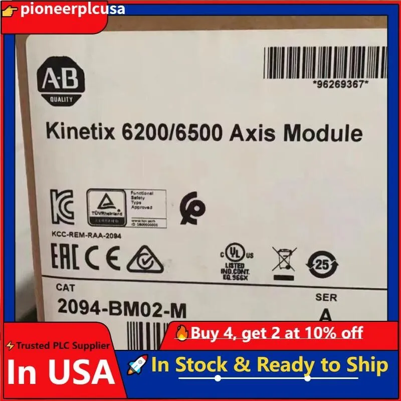 Сервопривод Allen-Bradley 2094-BM02-M Kinetix 6500 15A Servo Axis Power