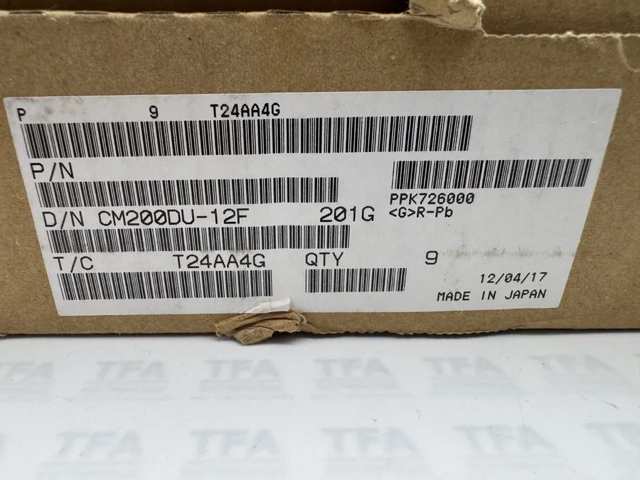 Силовой модуль IGBT MITSUBISHI CM200DU-12F IGBT Module — фото лота 1