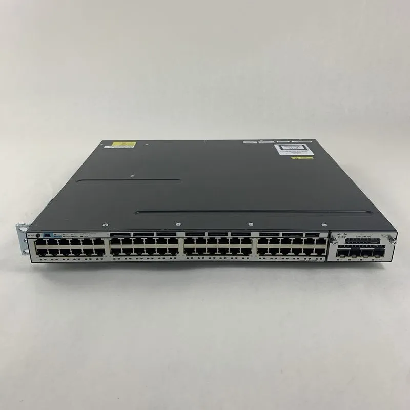 Коммутатор Cisco WS-C3750X-48T-E 48-Port Gigabit 3750X Switch With C3KX-NM-10G — фото лота 2