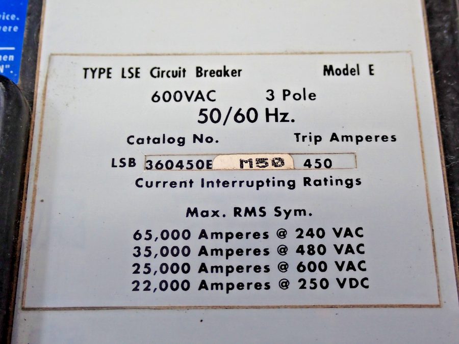 Фото лота LSB360450E от продавца №21516