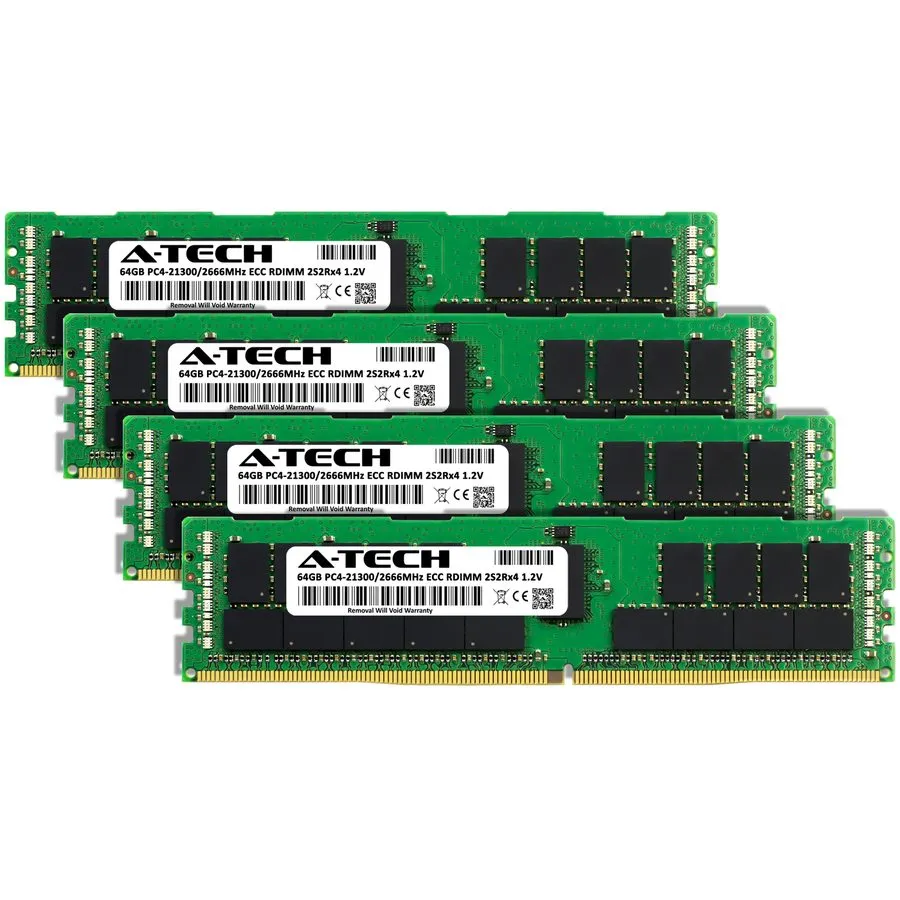 Модуль памяти 128GB 2x 64GB PC4-2666 RDIMM Supermicro 6119P-T3N 420P-1T3N Memory — фото лота 1