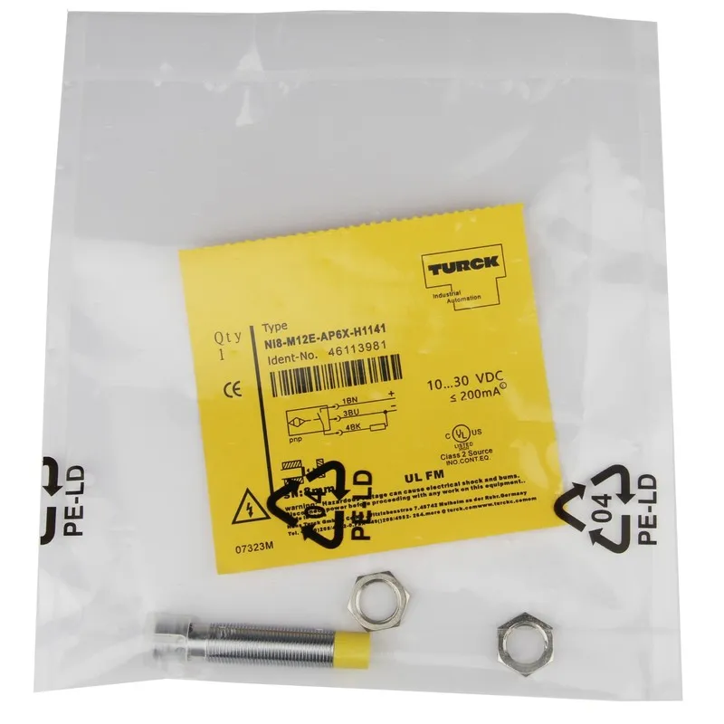 Датчик приближения Turck NI8-M12E-AP6X-H1141 Proximity Sensor 10-30VDC 3717U