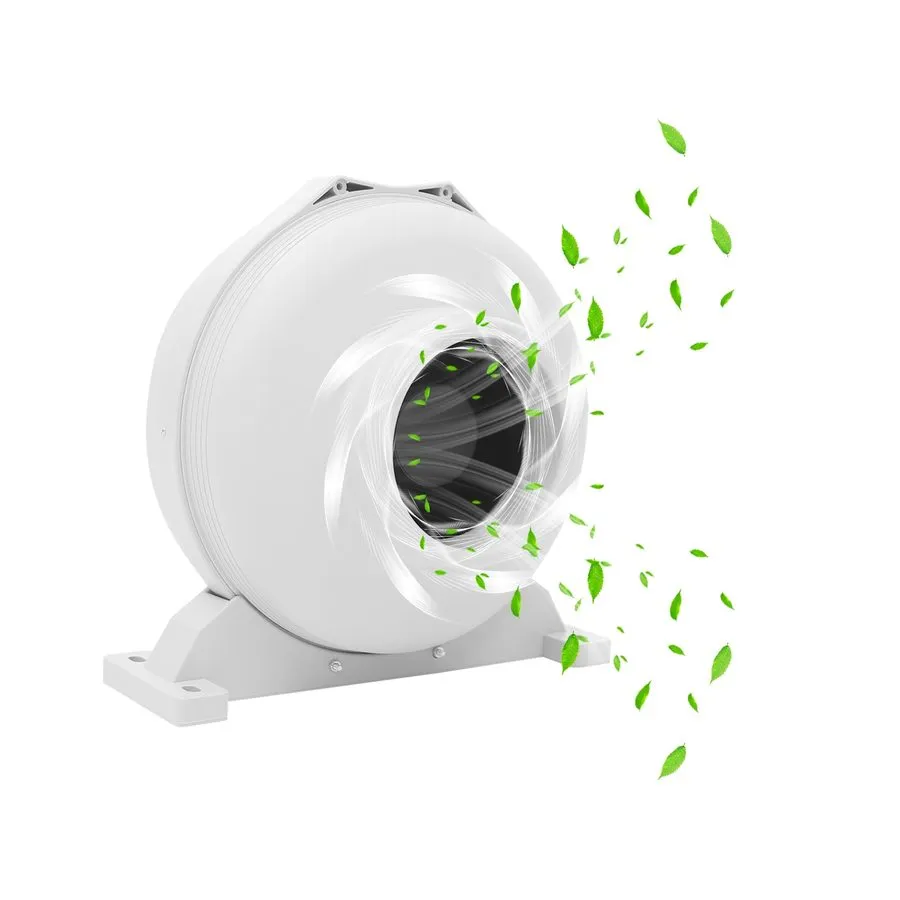 Вентилятор 6" 418CFM IP67 Waterproof Inline Duct Fan, Low Noise Ventilation Equi — фото лота 2