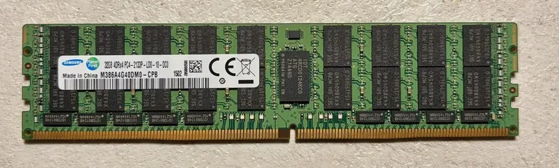 Модуль памяти Samsung 32GB DDR4 ECC 2133MHz PC4-2133P 4DRx4 LRDIMM M386A4G40DM0-