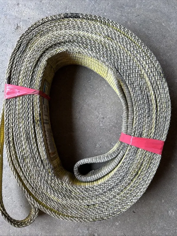 Строп EE2-903 X10FT Nylon Lifting Sling Strap 3 Inch 2 Ply 10 Foot USA Package o — фото лота 1
