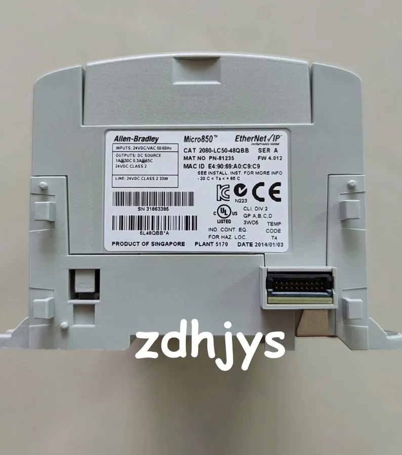 ПЛК AB Allen-Bradley 2080-LC50-48QBB Micro850 EtherNet/IP Controller