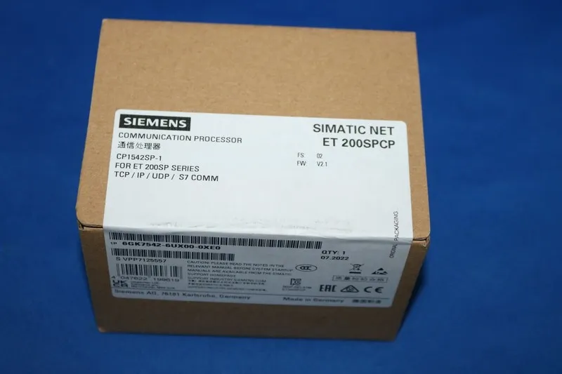 Модуль ввода-вывода Siemens 6GK7542-6UX00-0XE0 Simatic S7-ET 200SP comms process