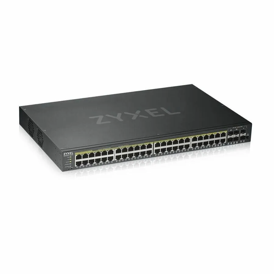Коммутатор ZYXEL GS1920-48HPv2 48-Port Gigabit Nebula Cloud Smart Managed PoE Sw