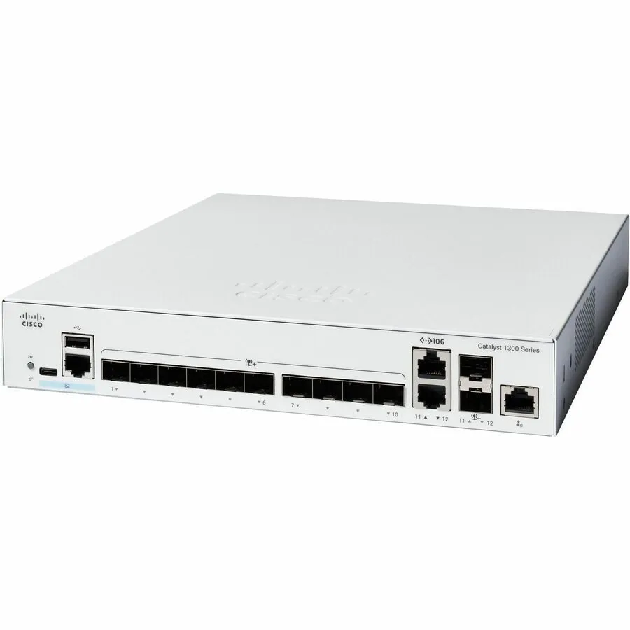 Коммутатор Cisco C1300-12XS 12-port Gigabit switch — фото лота 1
