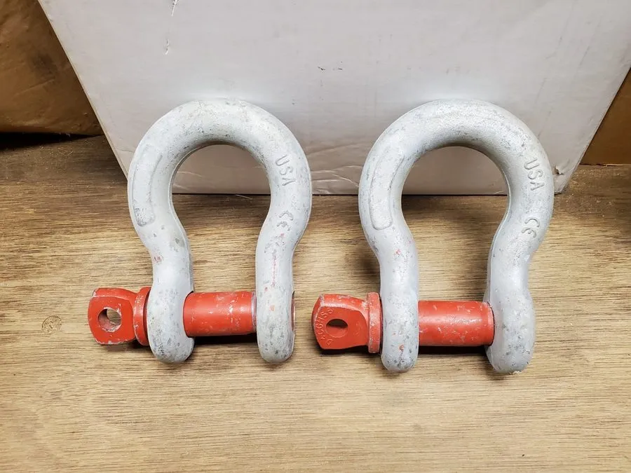 Такелажная скоба Crosby 1-1/8 in. Screw Pin Anchor Shackle 9-1/2 Ton 1018552 G-2