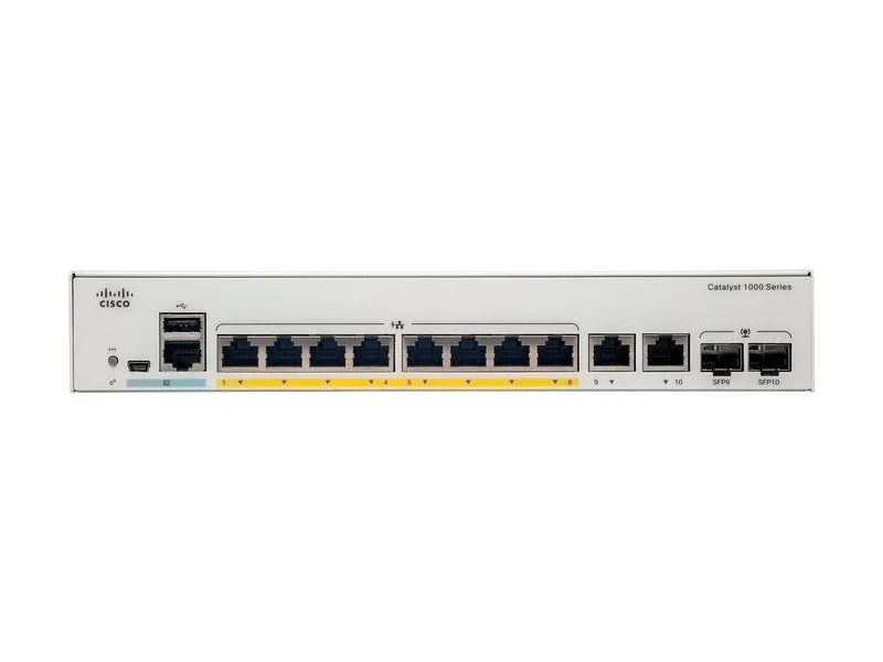 Коммутатор Cisco C1000-8FP-2G-L Switch