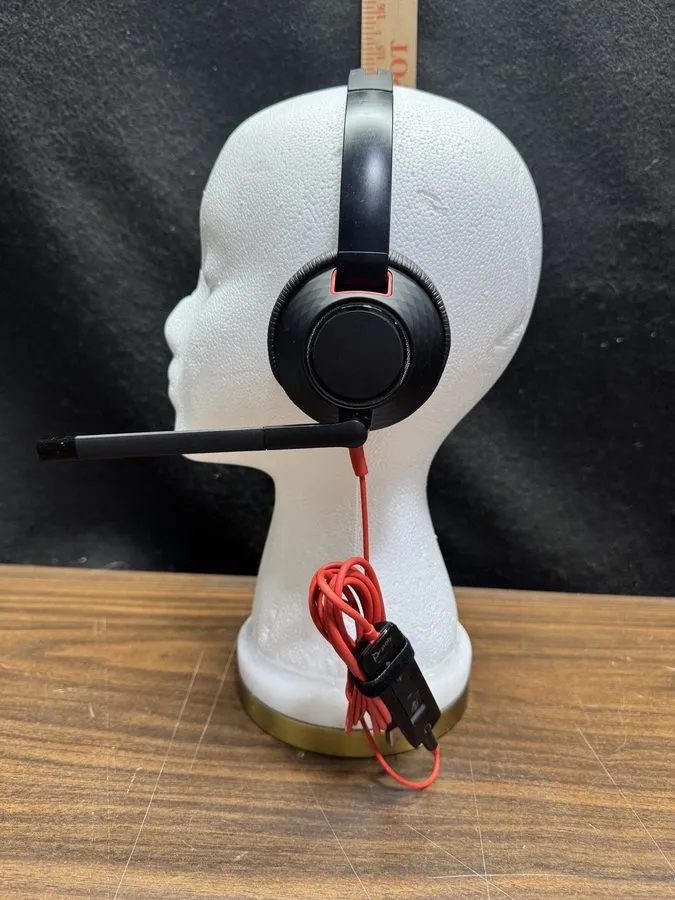 VoIP-шлюз Plantronics Poly Blackwire 5200 Series C5210 USBC Headset Black — фото лота 1