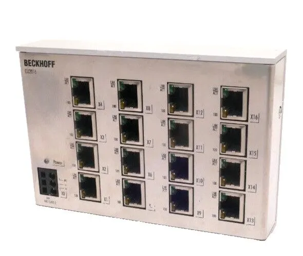 Коммутатор Beckhoff CU2016-0000 Ethernet Switch 16 Port 24 VDC