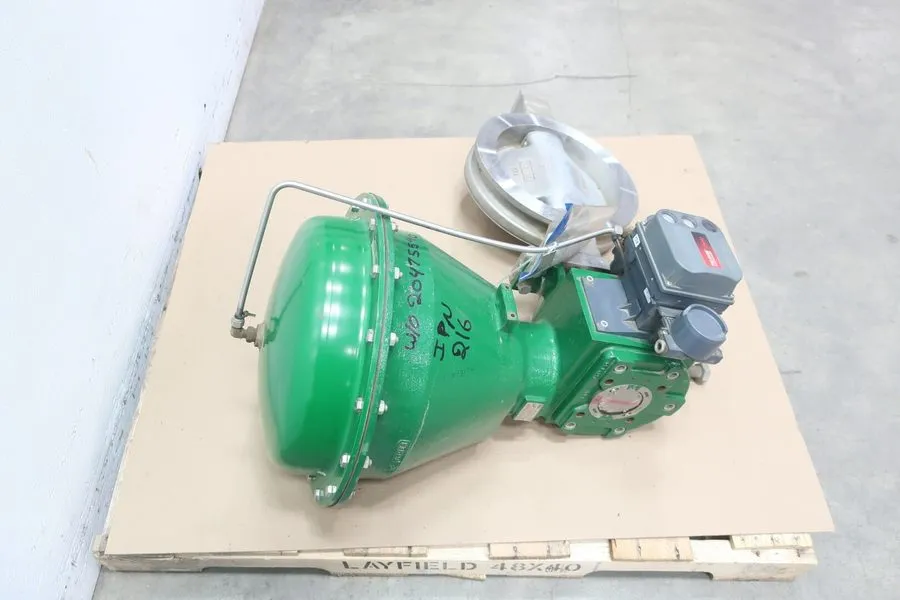 Клапан Fisher 3/4" 300# Actuated Control Valve Type 667 w/ Fieldvue DVC6200 Posi