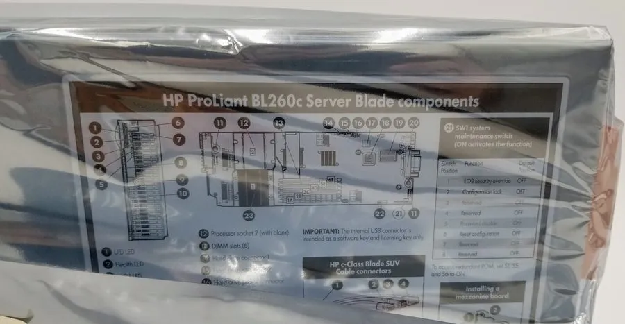 Сервер HP ProLiant BL260c G5 Server Blade