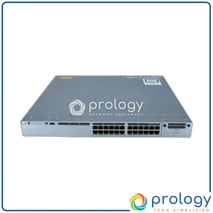 Коммутатор Cisco Catalyst WS-C3850-24P-E Switch 24 Port Gigabit PoE+ 715W
