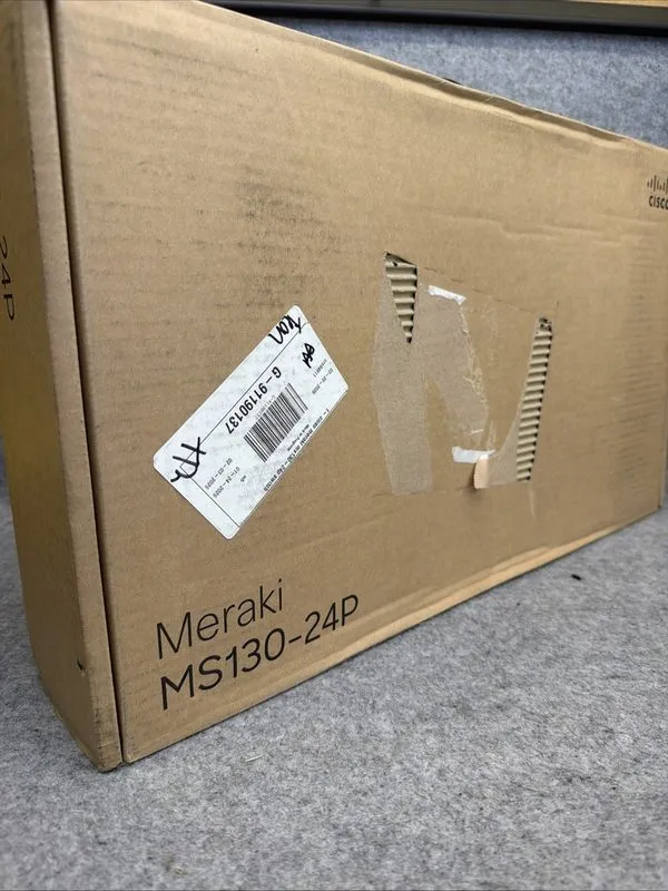Коммутатор Cisco Meraki MS130-24P-HW CLOUD MANAGED 24GE 370W POE SWITCH — фото лота 1