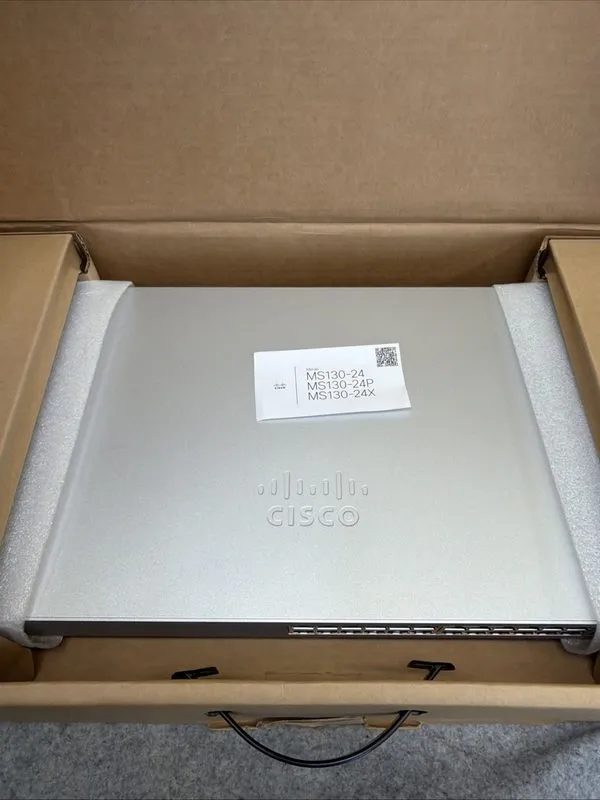 Коммутатор Cisco Meraki MS130-24P-HW CLOUD MANAGED 24GE 370W POE SWITCH — фото лота 3