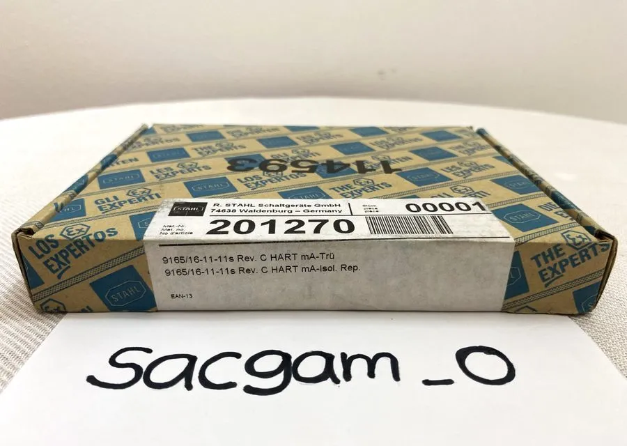 Датчик R. STAHL 9165-16-11-11S Intrinsically Safe Analog Output Isolator — фото лота 2