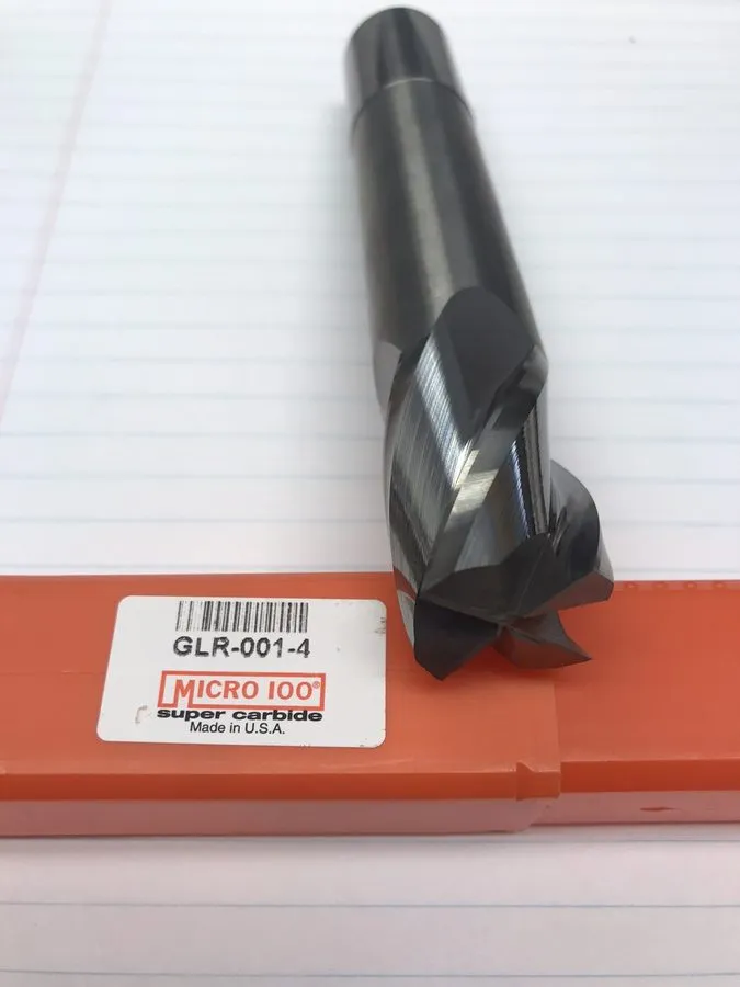 Режущий инструмент 1/2 2 FLUTE SE 45 DEGREE HH CARBIDE END MILL W/.010cr. MICRO1
