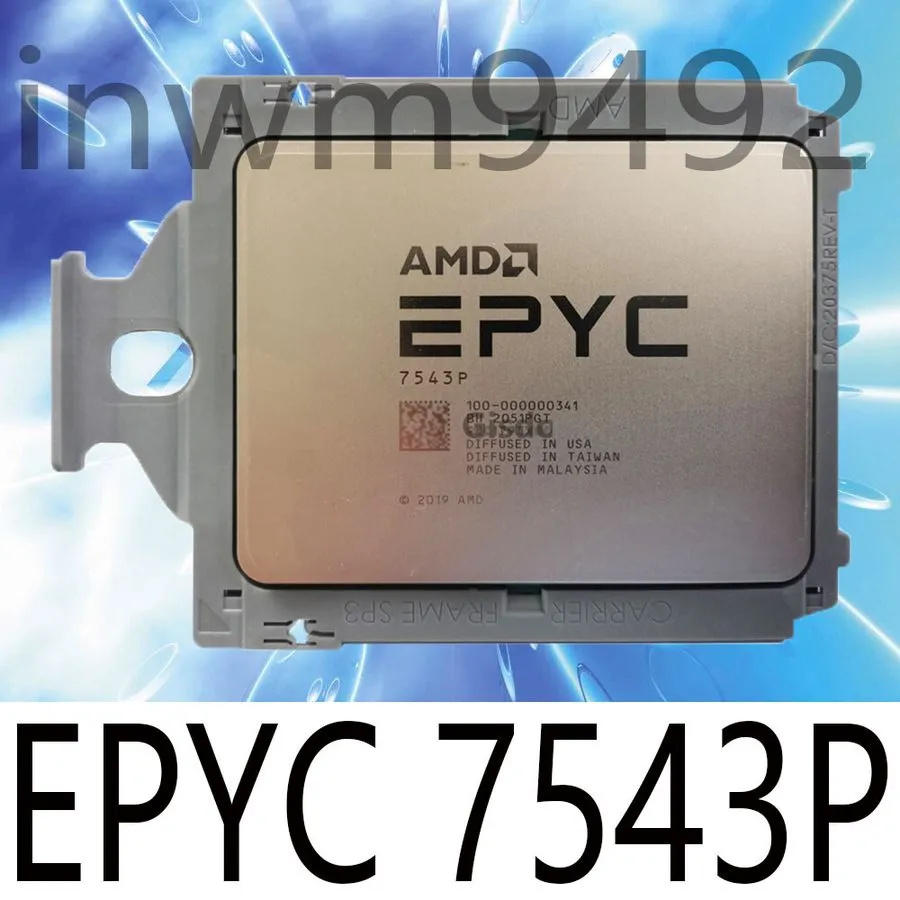 Процессор AMD EPYC 7543P 2.8GHz 3.7GHz 32 cores 64 threads 225W CPU processor Un