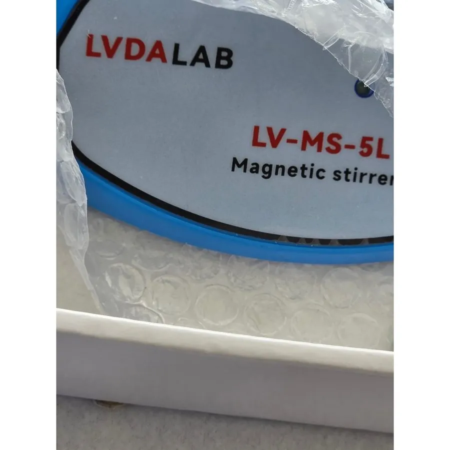 Магнитная мешалка LVDALAB LV-MS-5L Magnetic Stirrer 5000mL Lab Mixer with Stir B — фото лота 1