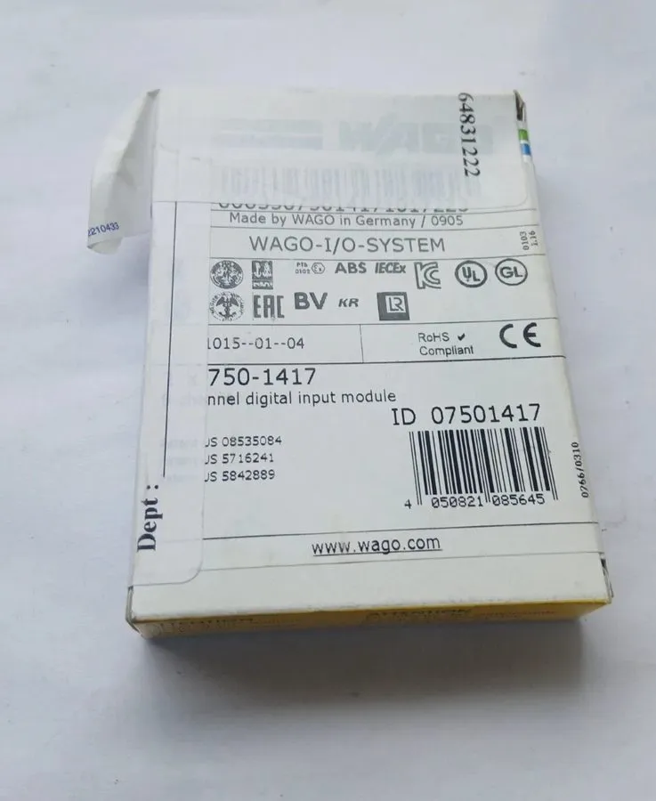 Модуль ввода-вывода WAGO 750-1417 Digital Input Module