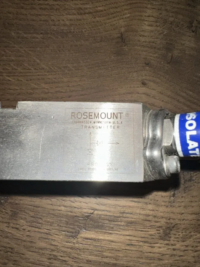 Датчик давления Rosemount C30541-2124-0000 316SS Pressure Transmitter T162439 — фото лота 1