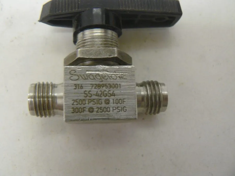 Клапан Swagelok SS-42GS4 ball valve 2500 psig shipping M