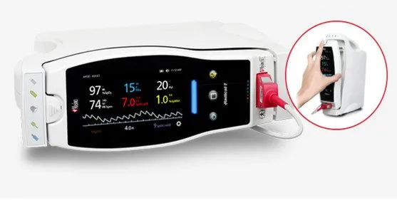 Монитор пациента Masimo Radical-7 Pulse CO-Oximeter Patient Monitor 206785 (0146 — фото лота 1